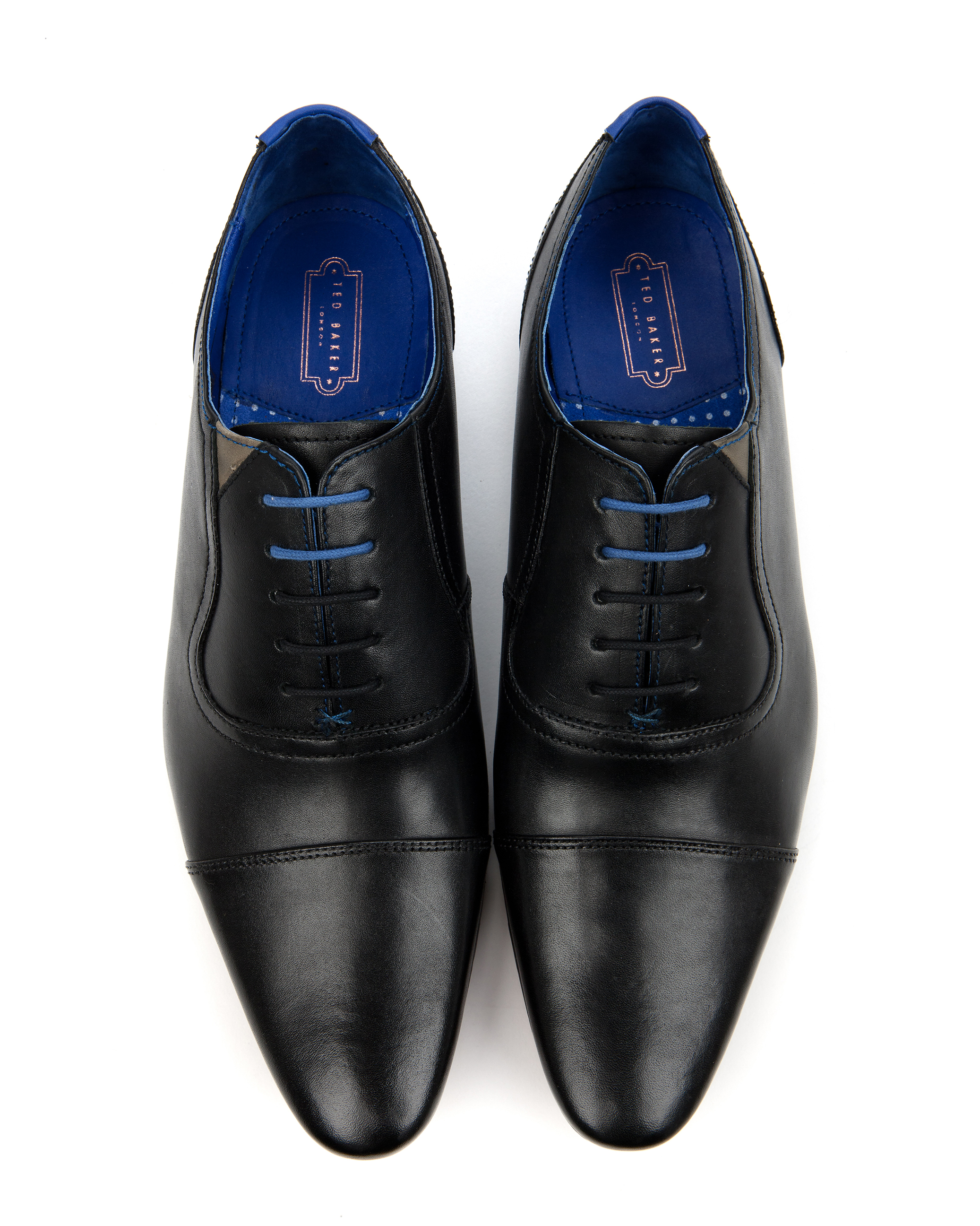 Toe cap oxford shoe - Black | Shoes 