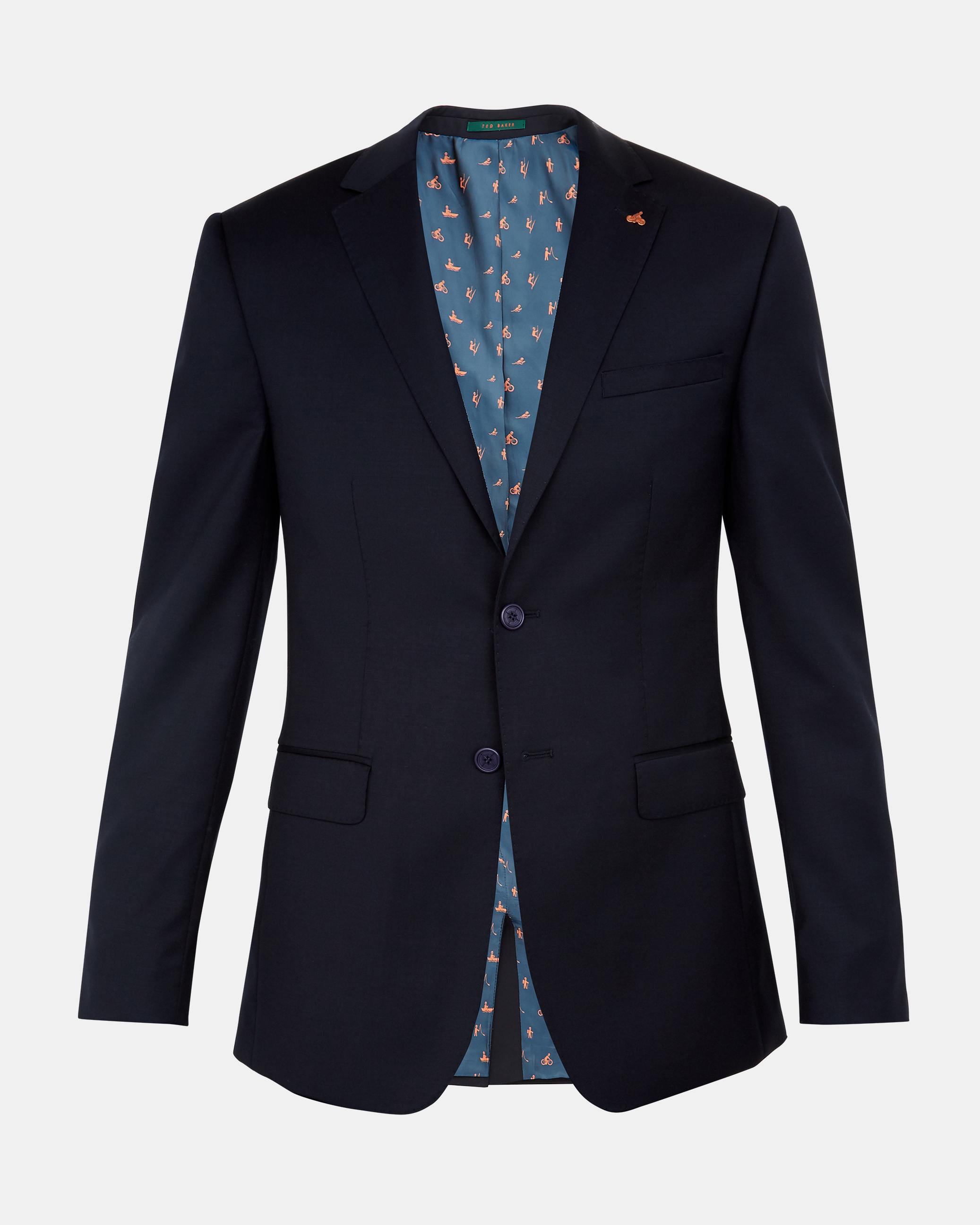wool suit jacket - Navy | Suits | Baker