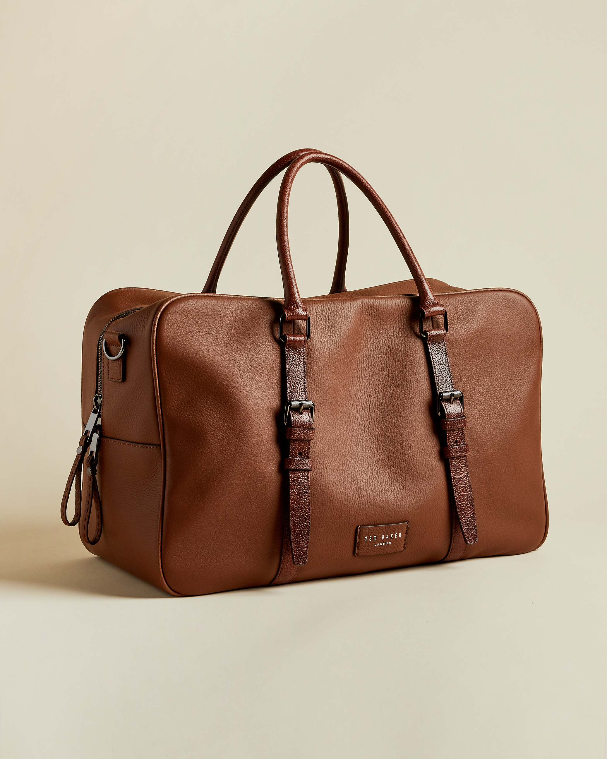 leather holdall