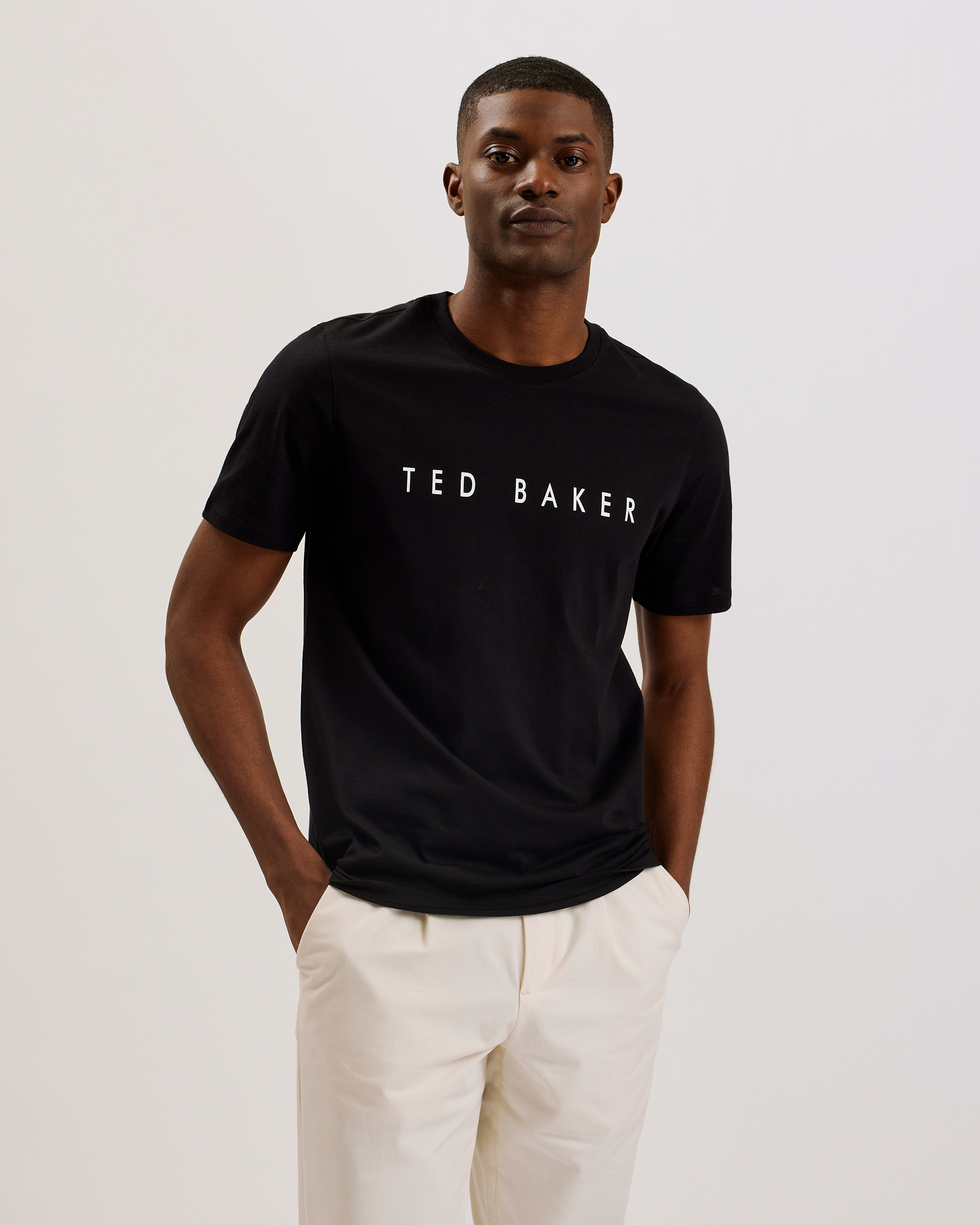 T-shirt - Black | and T-shirts Ted Baker ROW