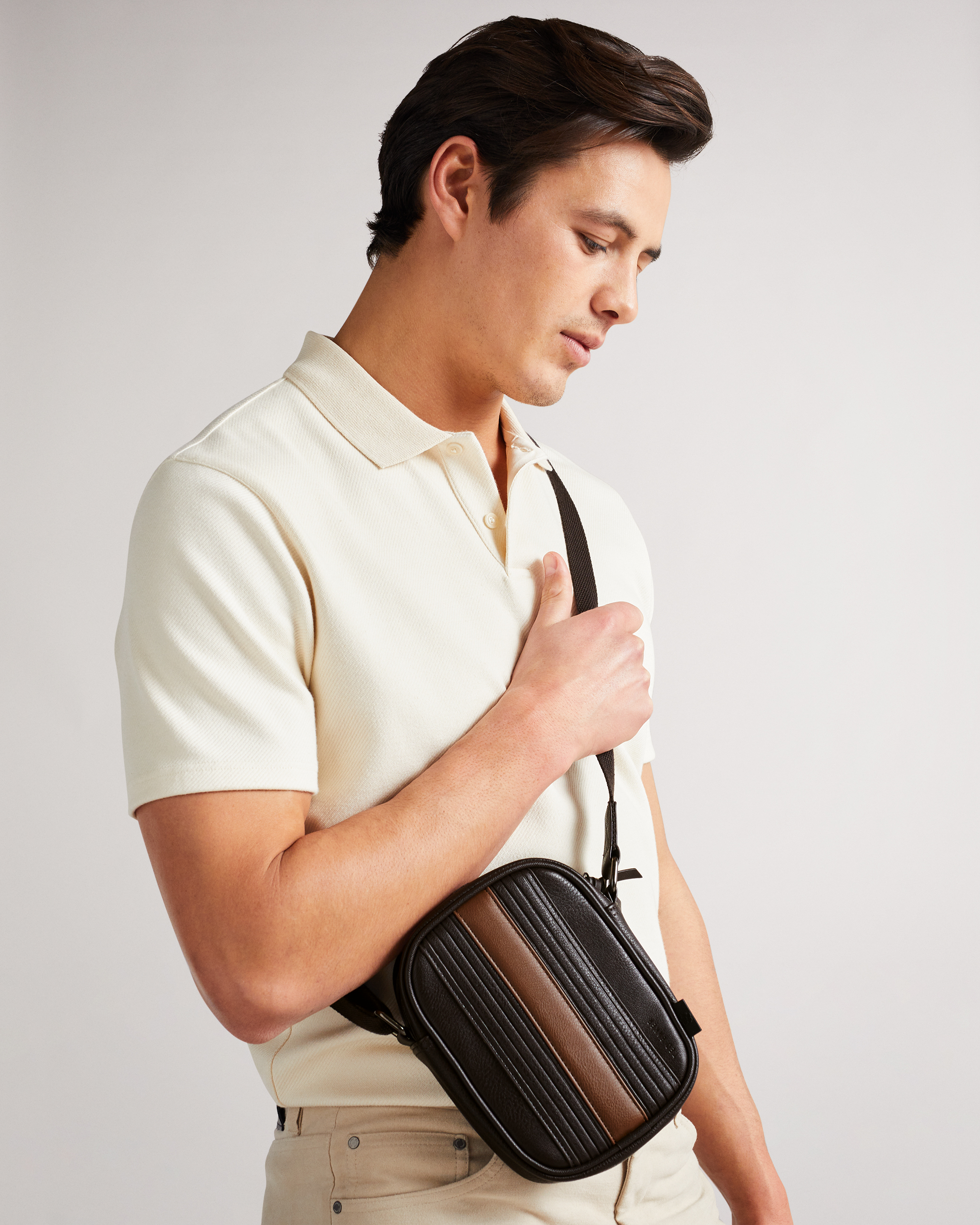 Ted Baker Gabbee Branded Shell Cross-body Bag for Men