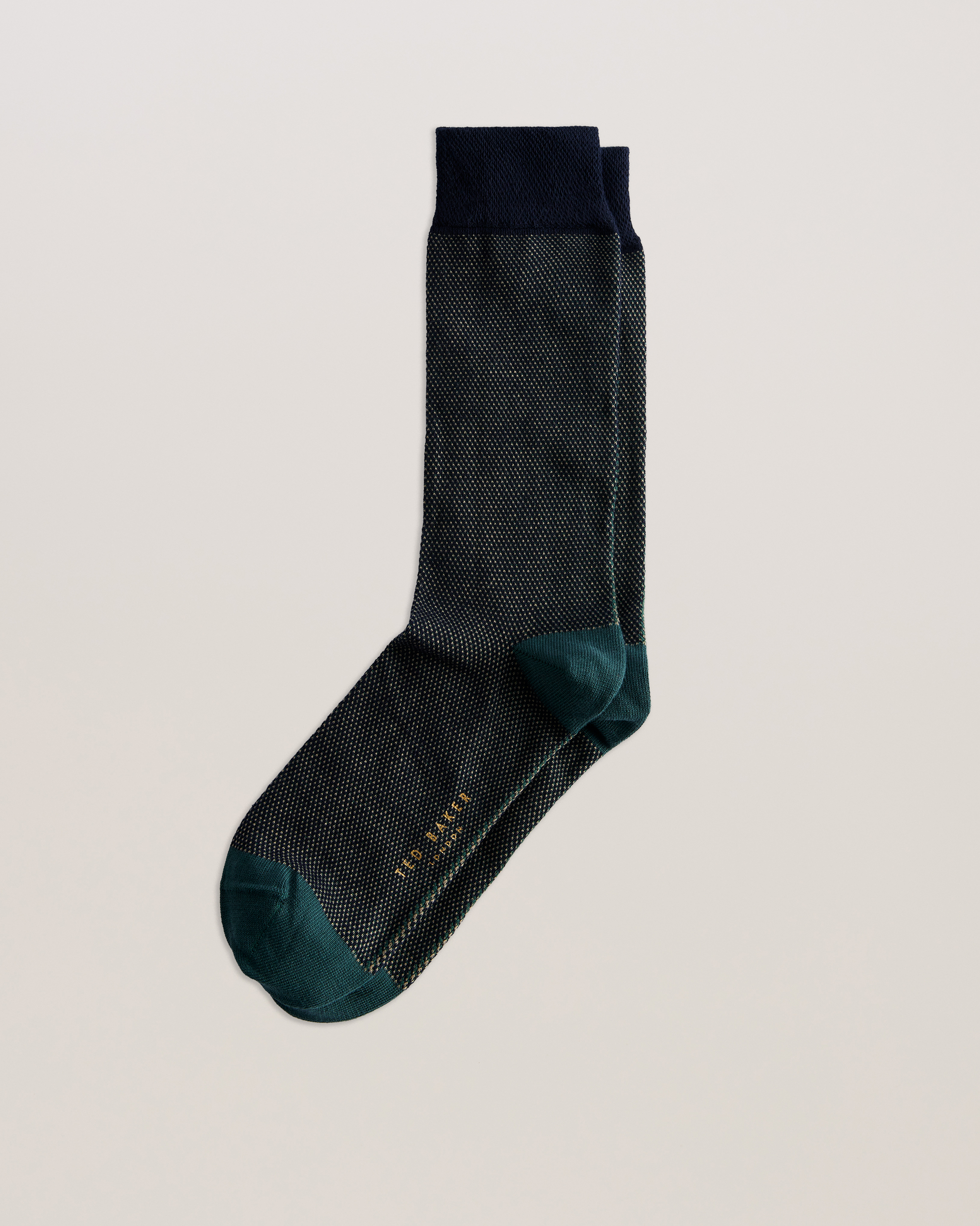 Buy Ted Baker Men Black Painted Stripes Socks Online - 735782