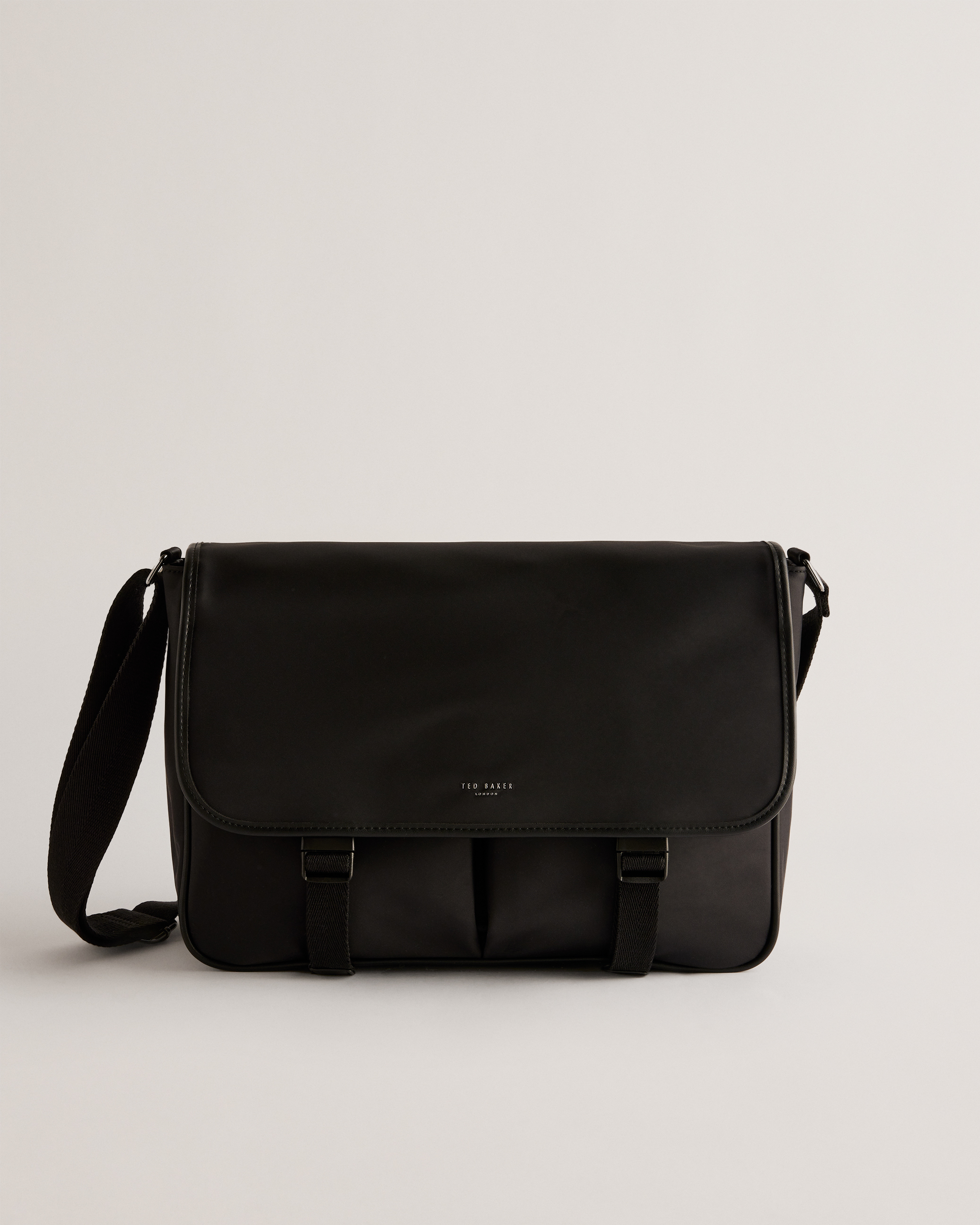  Ted Baker London MATTS Nylon Messenger Bag, Black : Clothing,  Shoes & Jewelry