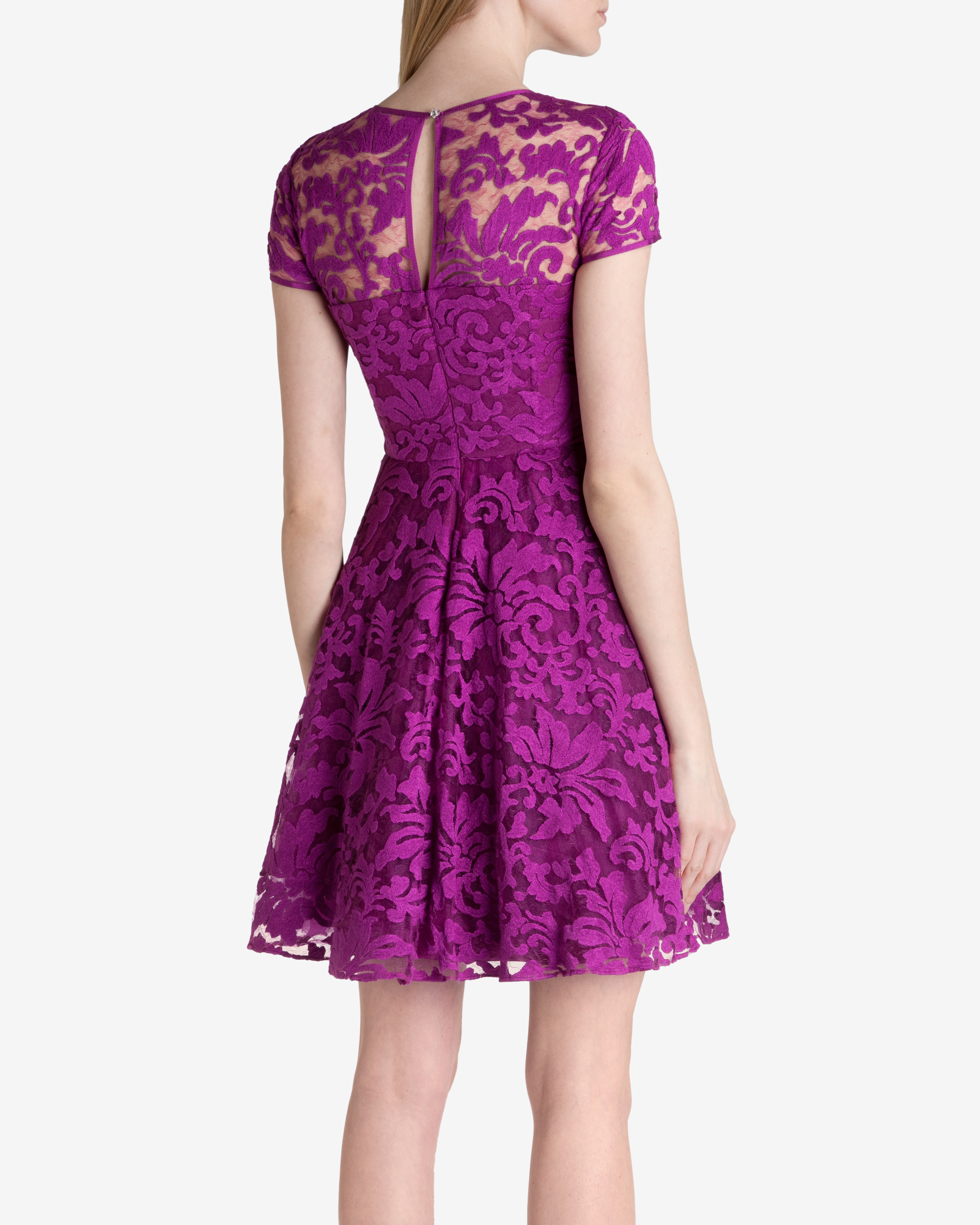 ted baker red lace dress