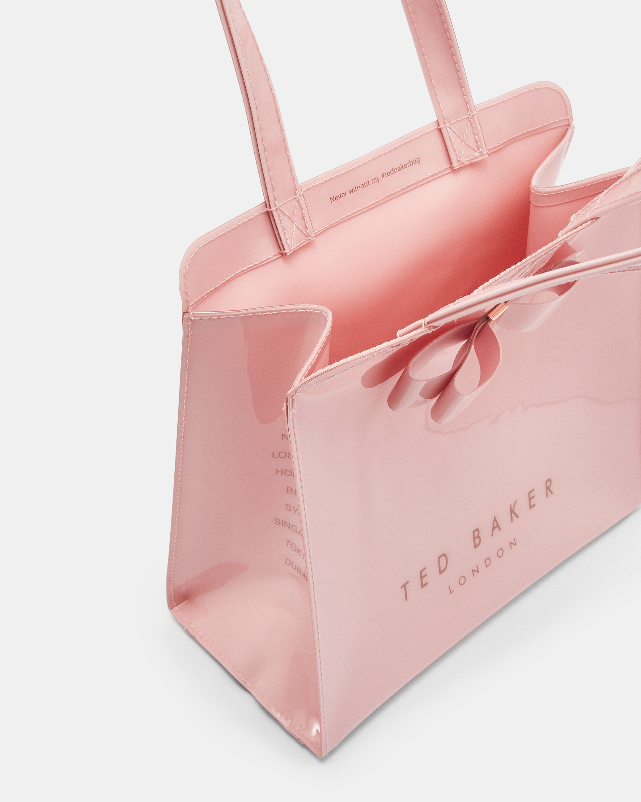 Rondsel Aftrekken onbetaald Bow detail small icon bag - Light Pink | Bags | Ted Baker