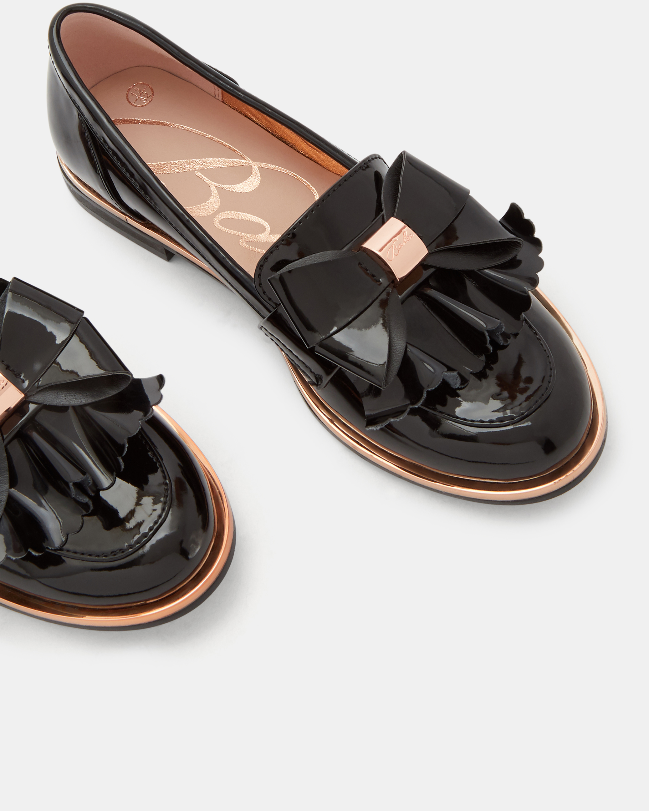 Bow detail loafers - Black | Older 