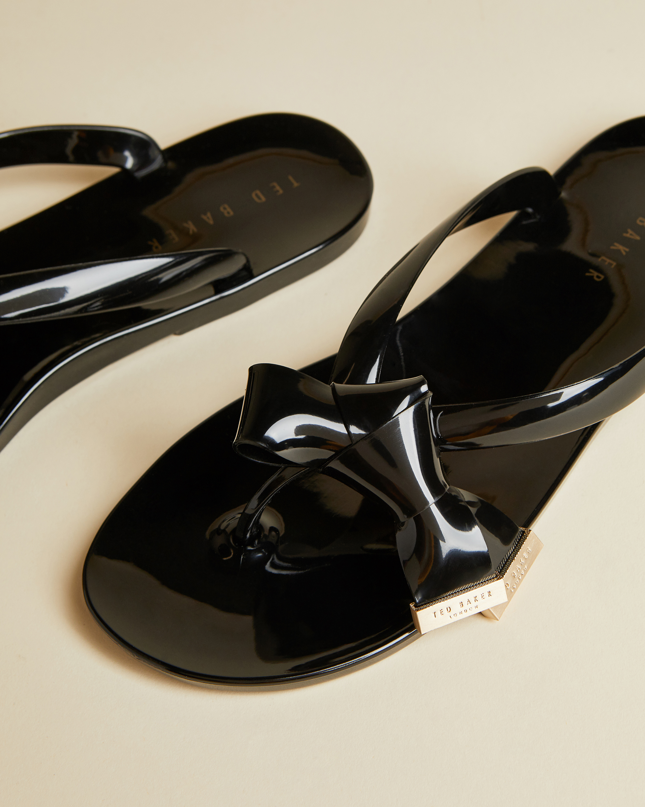 ted baker bow slippers