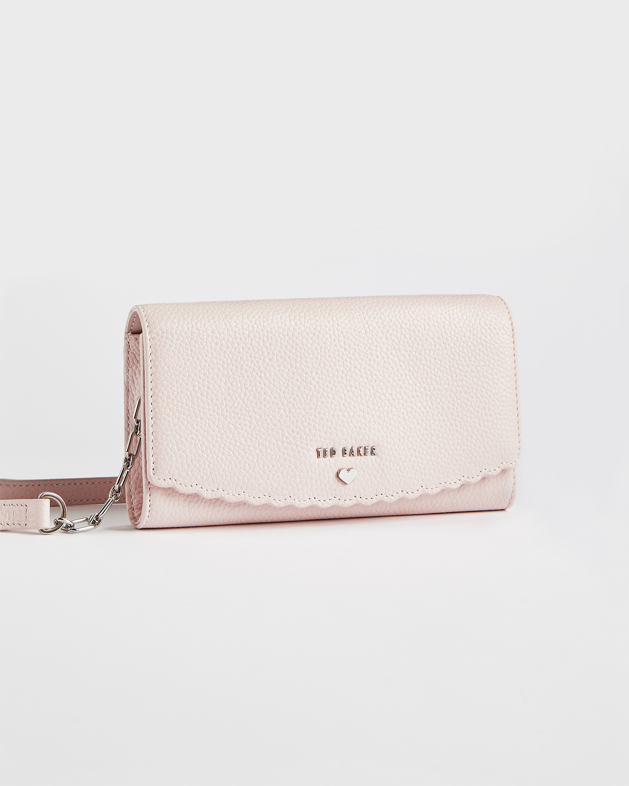 dusky pink clutch bag wedding