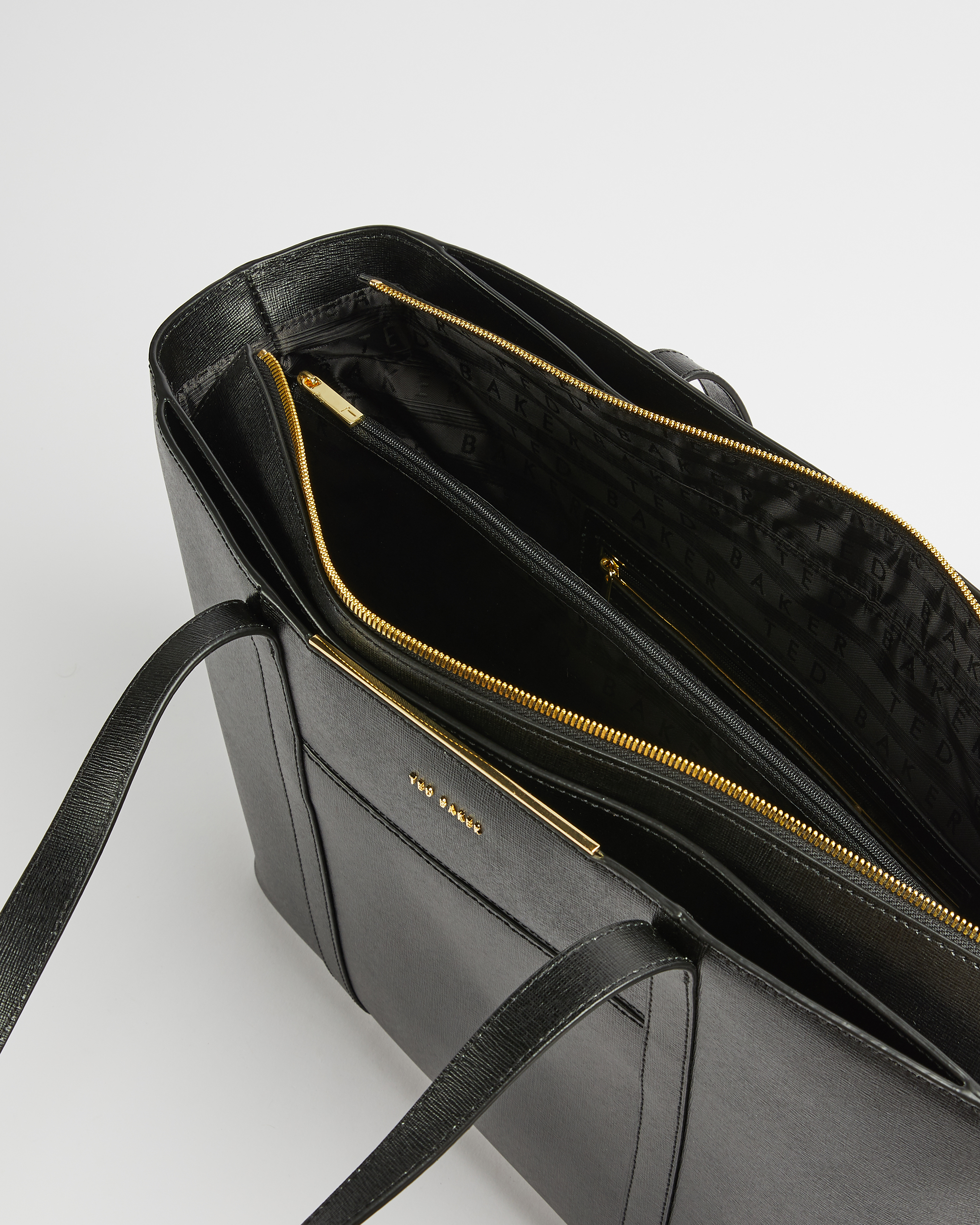 Ted Baker London Golnaz Leather Crossbody Bag - Black