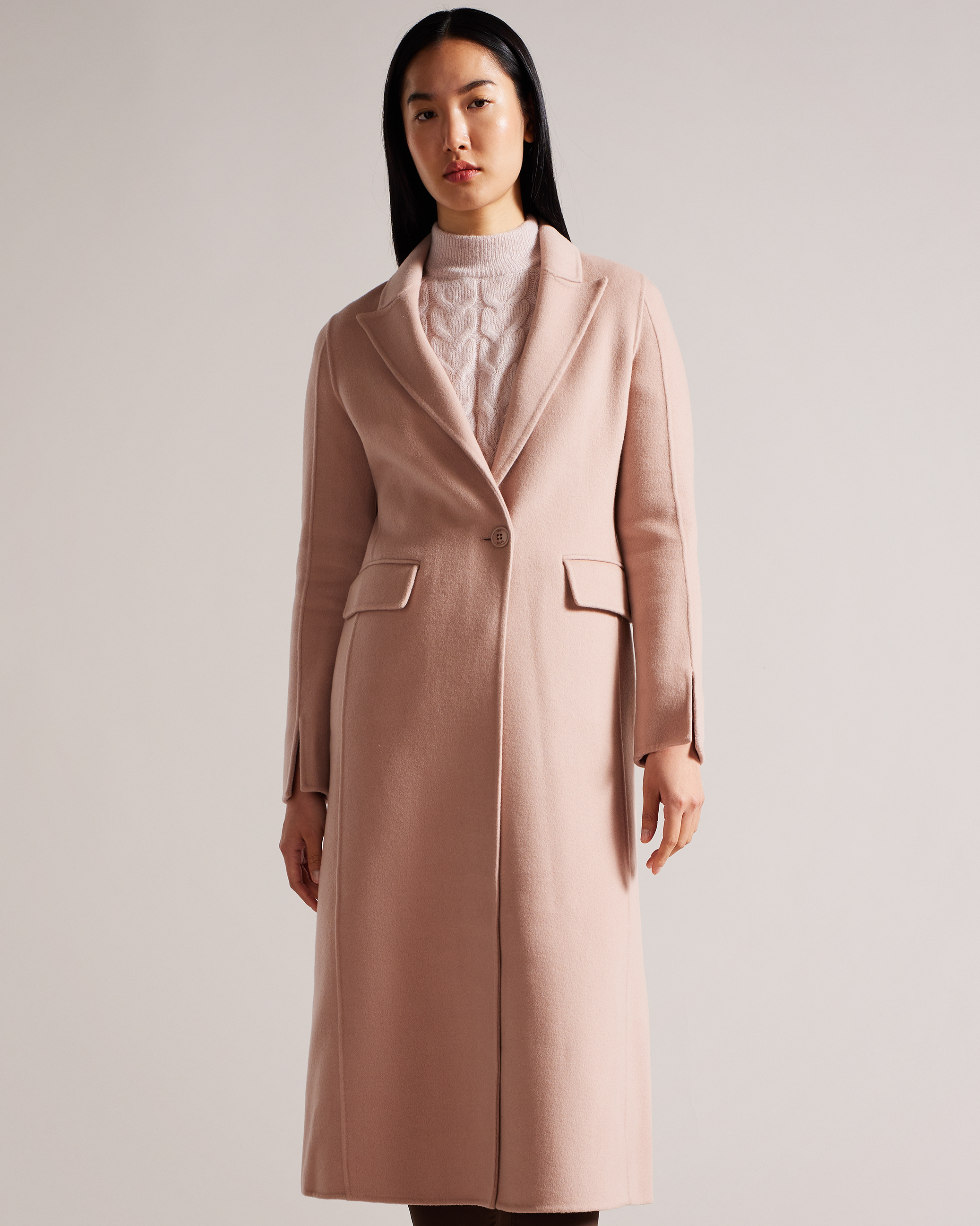 Serinn - Dusky-Pink | Wool Coats | Ted Baker Us