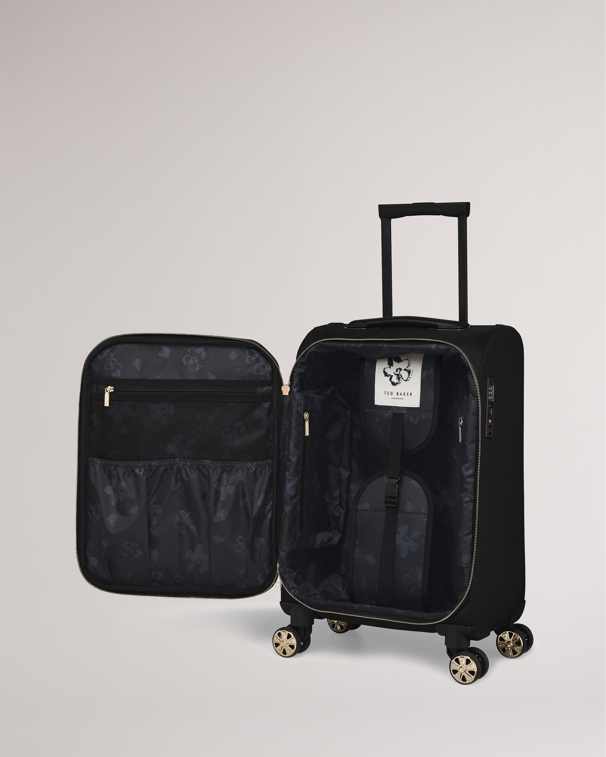 Ted Baker Travel & Luggage, Womens Elderflower travel bag Black