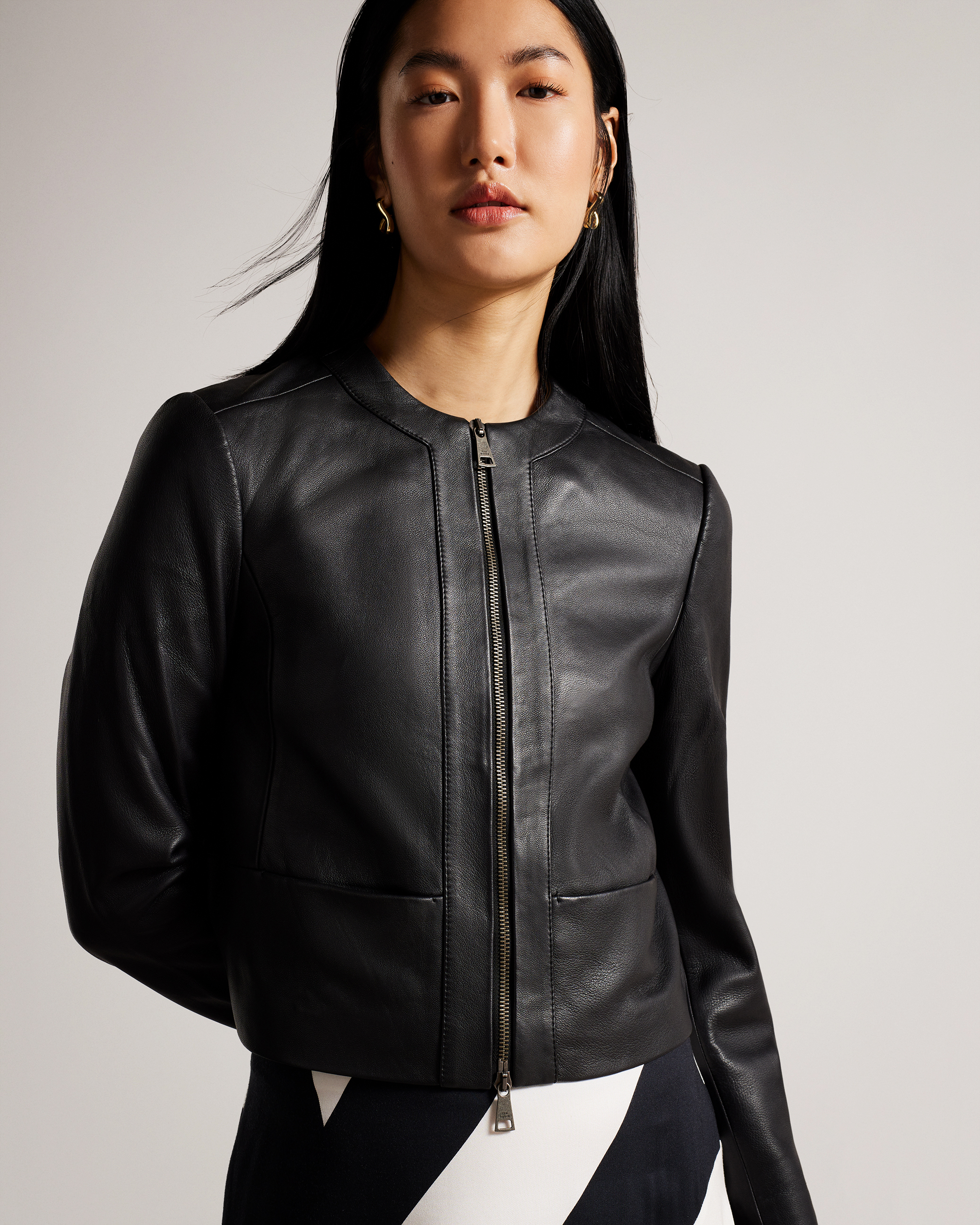 Women's Leather Jackets | Leather Blazers | Ted Baker ROW