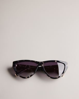 Ted Baker Bunny B445 Black 58/13 Ladies Plastic Sunglasses NOS #300 