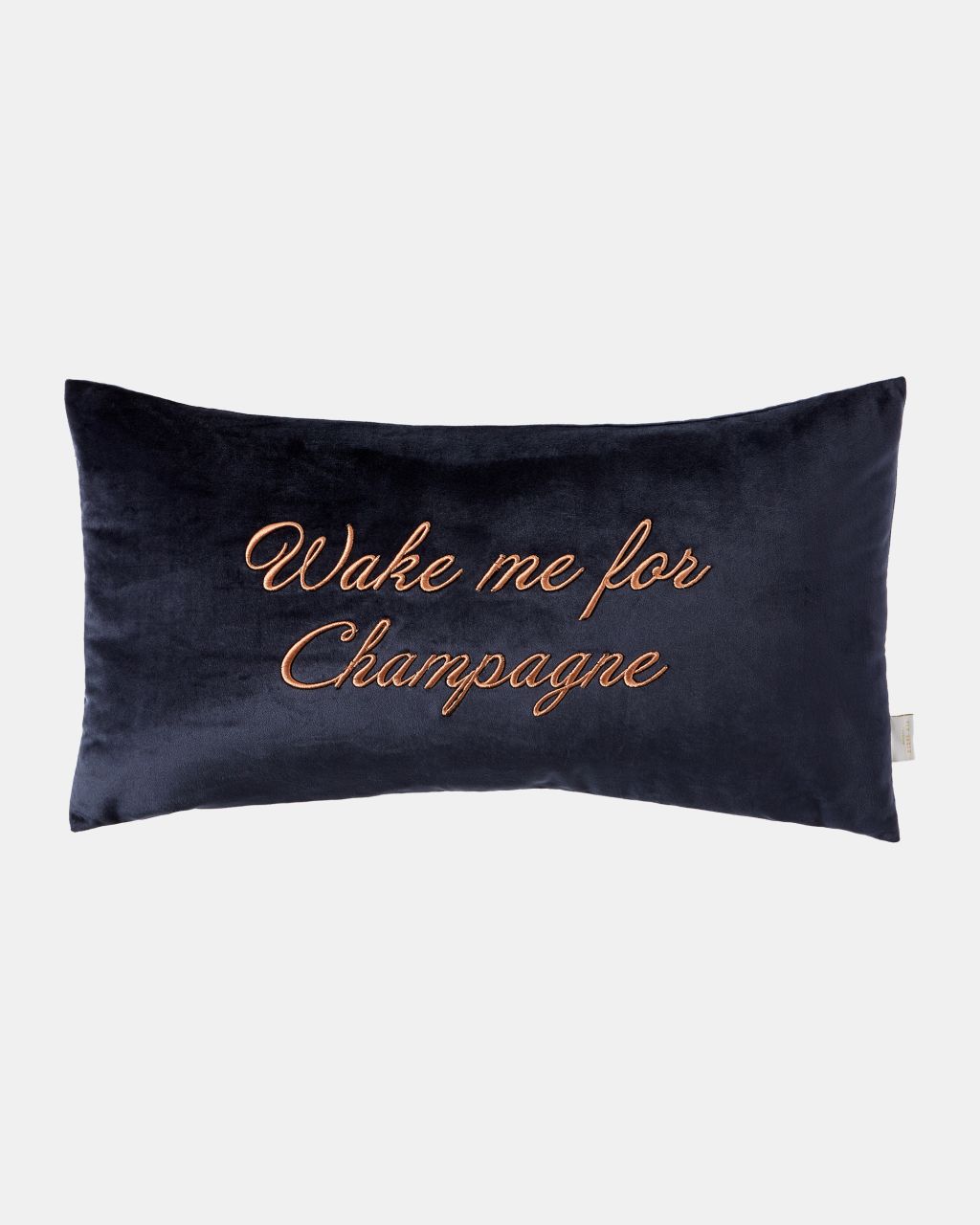 Ted Baker 18930507A8 Wake Me For Champagne Pillow in Navy, Ffzziee
