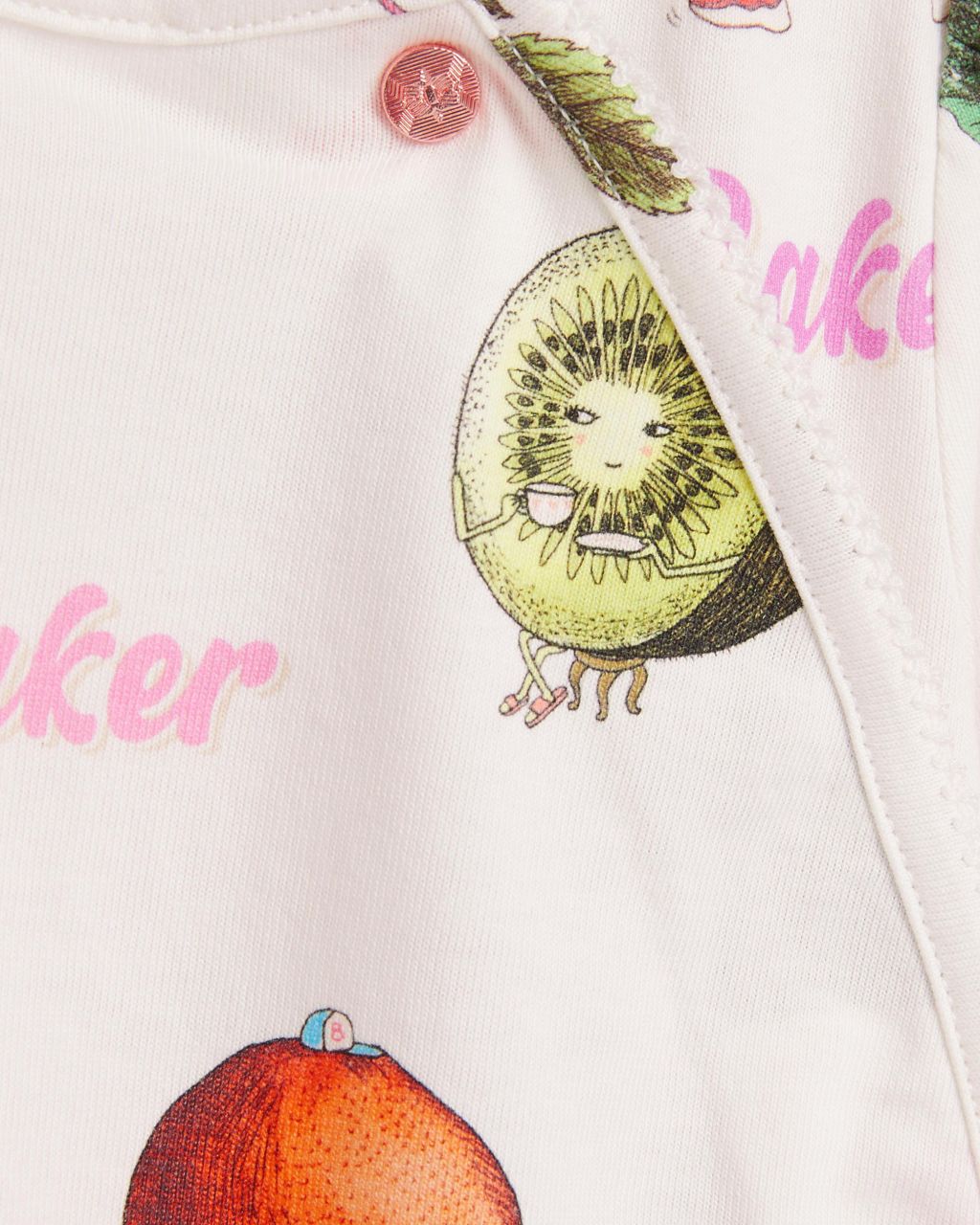 Pyjama Imprimé Petits Légumes Avec Bonnet