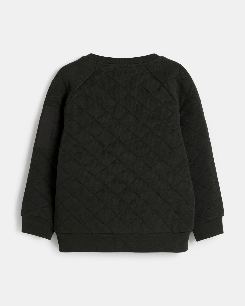 Quilted Crew Neck Jumper