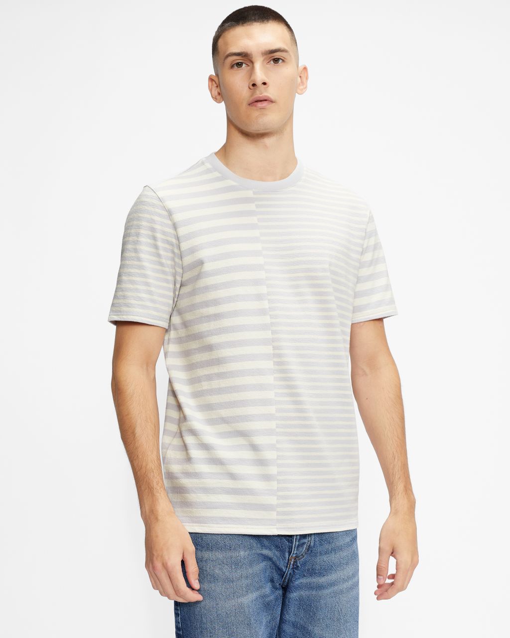 Mixed Stripe T Shirt