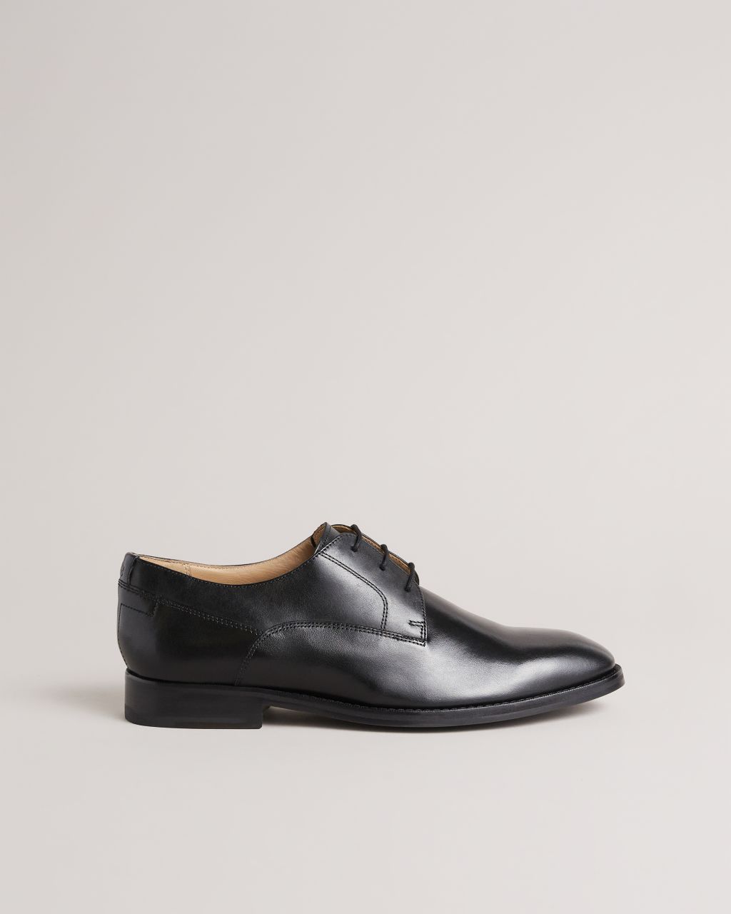 Ted Baker Men's Formal Leather Derby Shoes in Black, Kampten