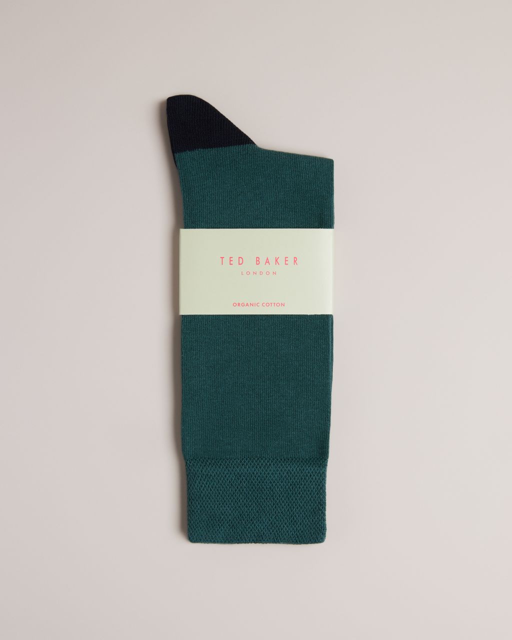 Ted Baker Men's Plain Sock in Dark Green, Clasic