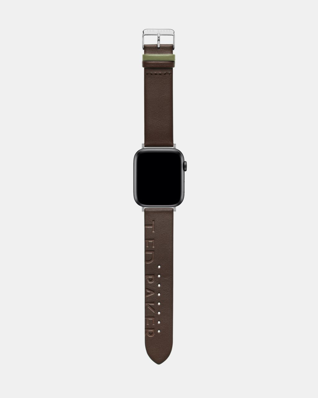 Bracelet En Cuir Gaufré Apple Watch