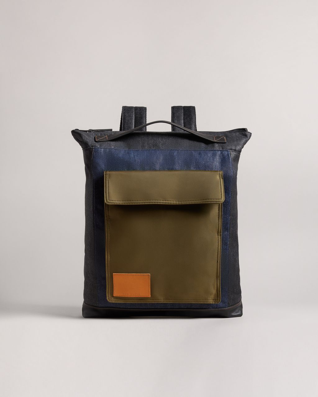 Denim Canvas Backpack