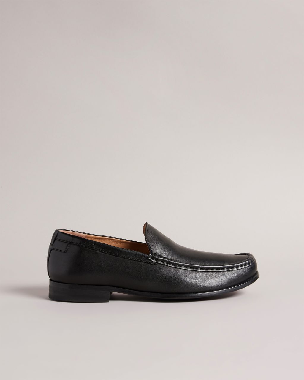 Ted Baker Men's Penny Loafers in Black, Labi, Leather