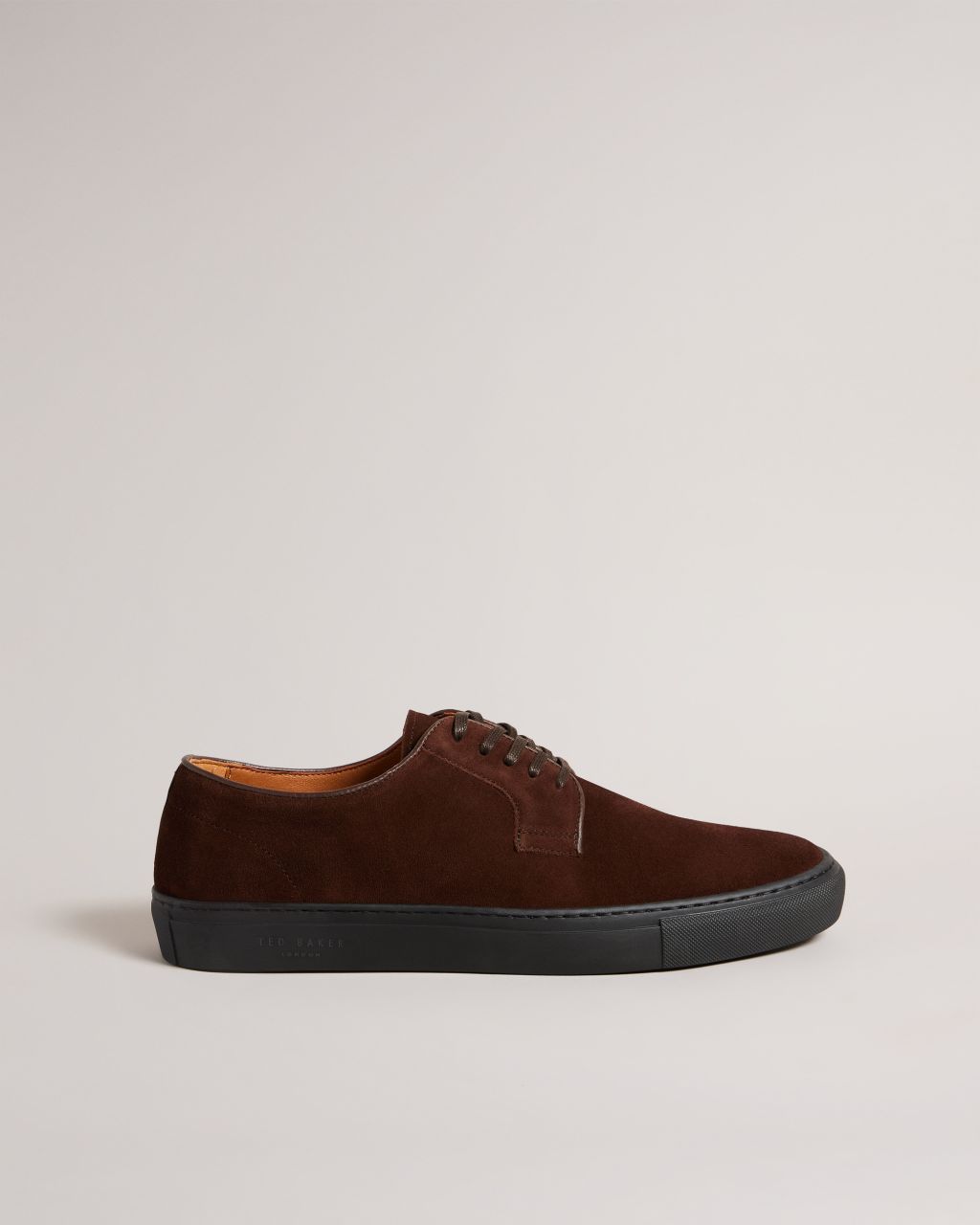 Ted Baker Men's Suede Hybrid Shoes in Brown-Chocolate, Kantens, Leather