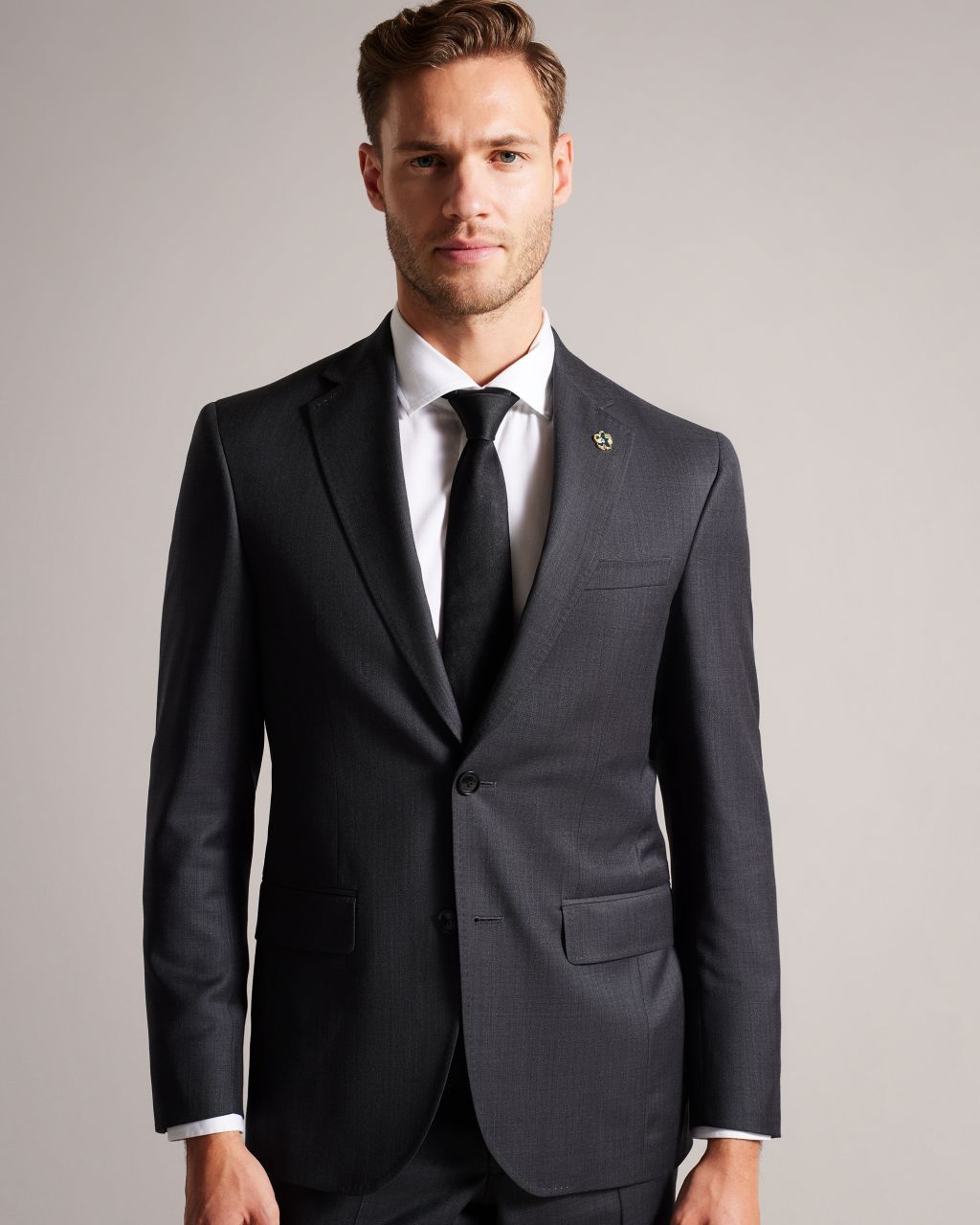 Ted Baker Men's Slim Fit Suit Jacket in Gray, JVJacketbl, Wool
