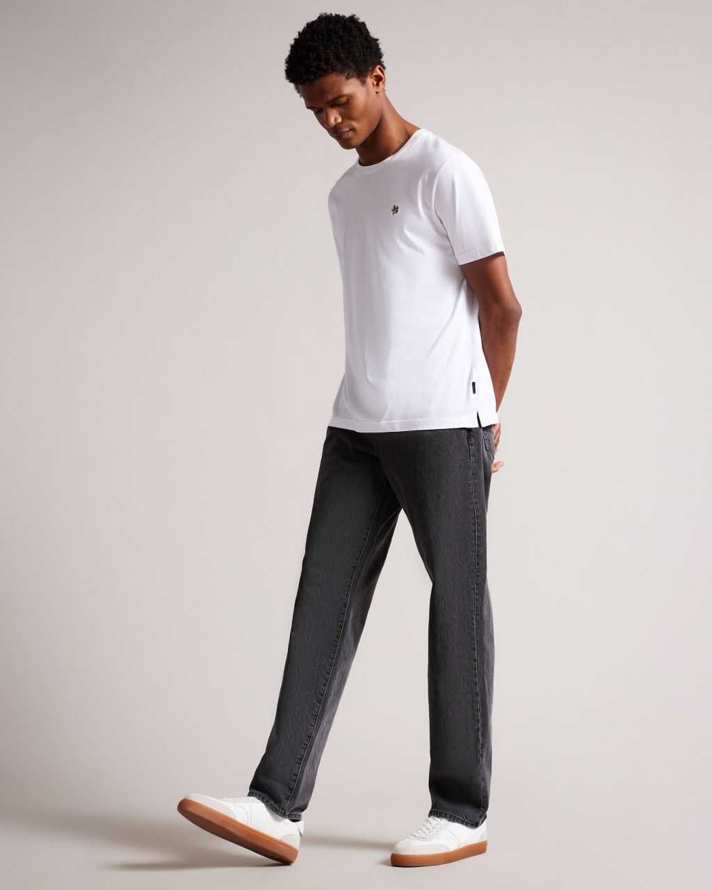 Ted Baker Men's Original Fit Denim Jeans In Grey, Ovall