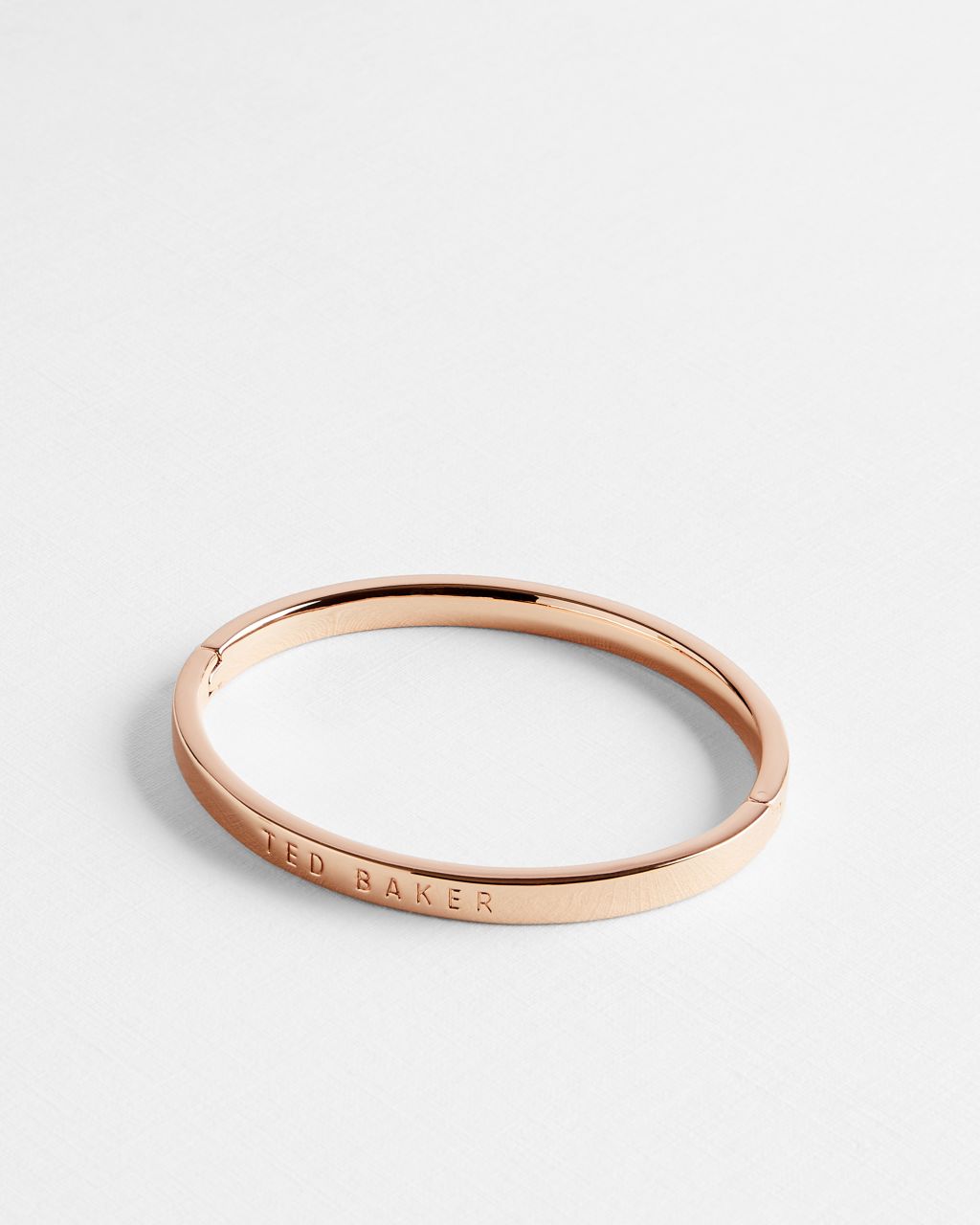 Ted Baker Women's Hinged Bangle in Rosegold Color, Clemina