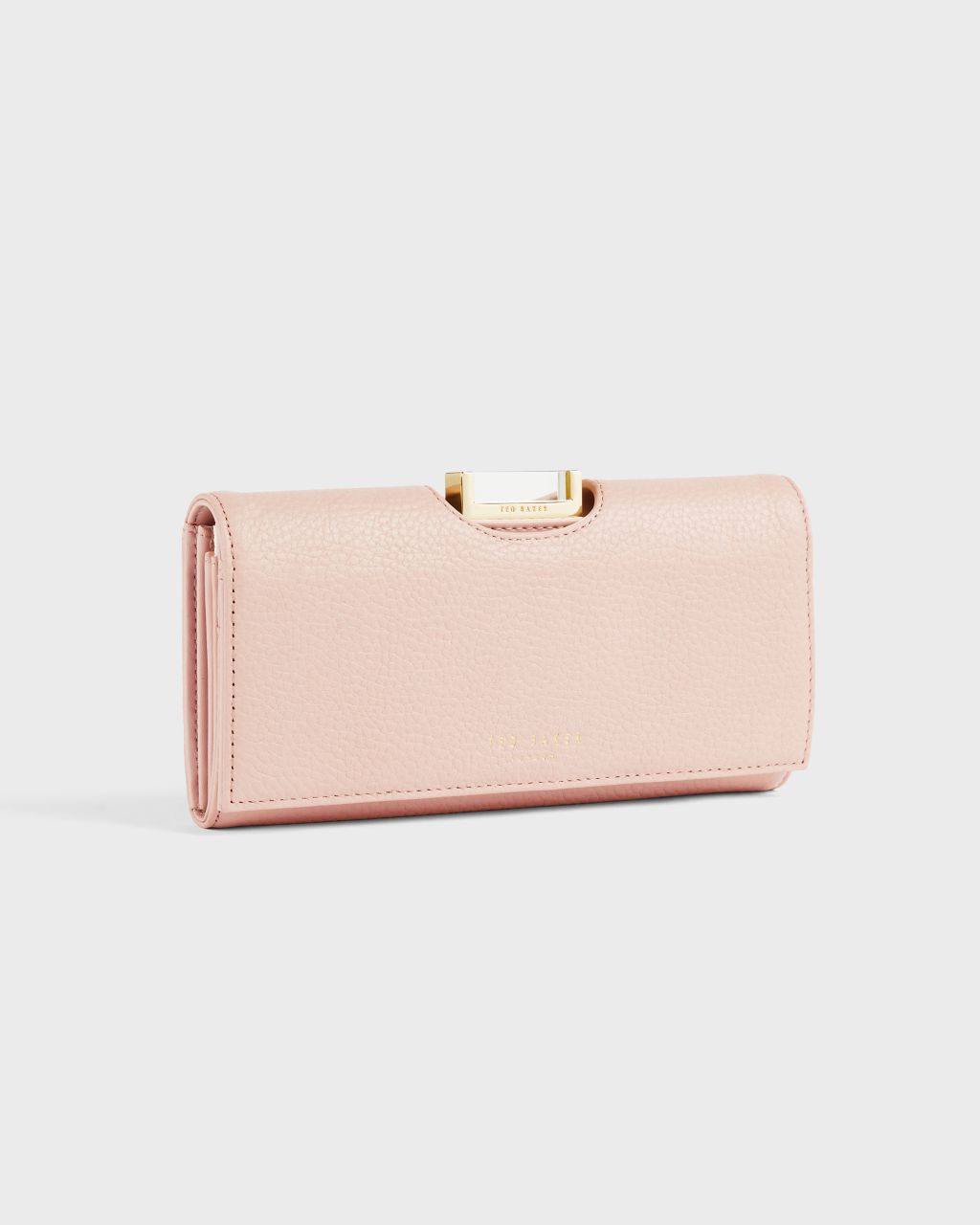 Ted Baker Women's Large Bobble Purse in Pale Pink, Bita, Leather