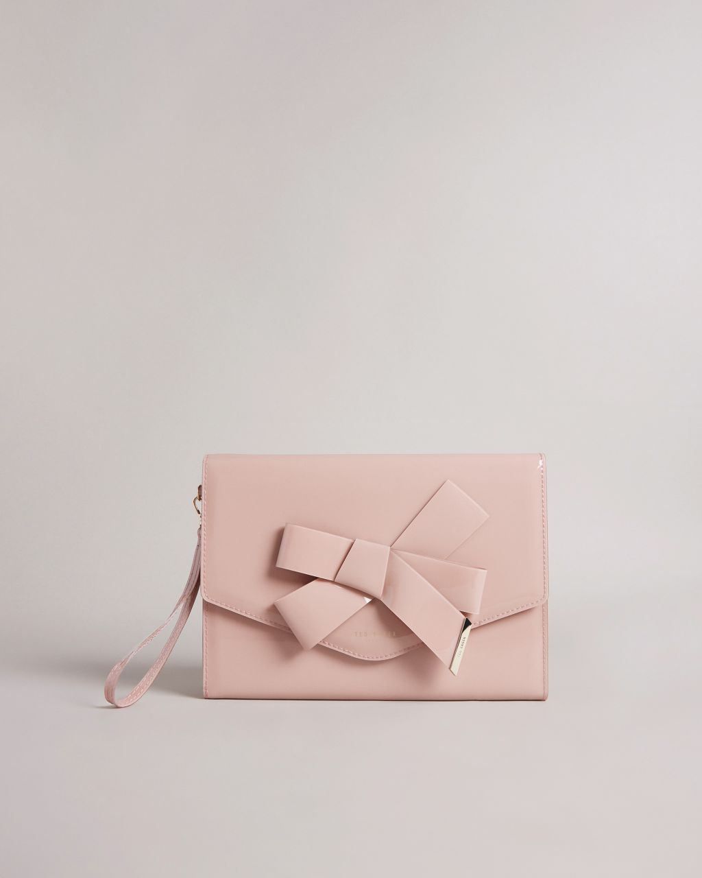 Ted Baker Women's Knot Bow Envelope Pouch in Pale Pink, Nikkey