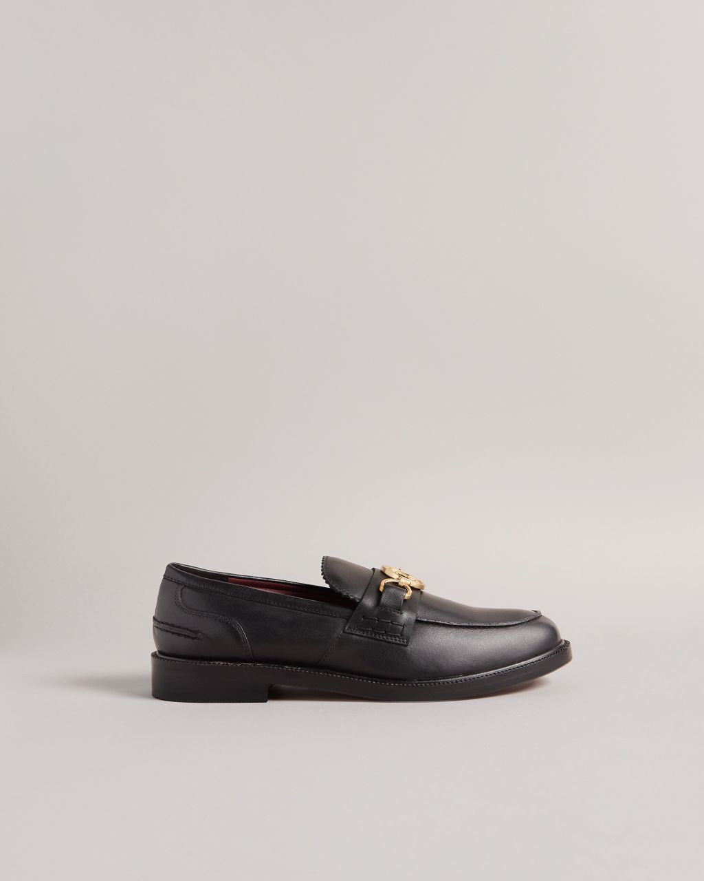Ted Baker Women's Magnolia Leather Loafers in Black, Drayan