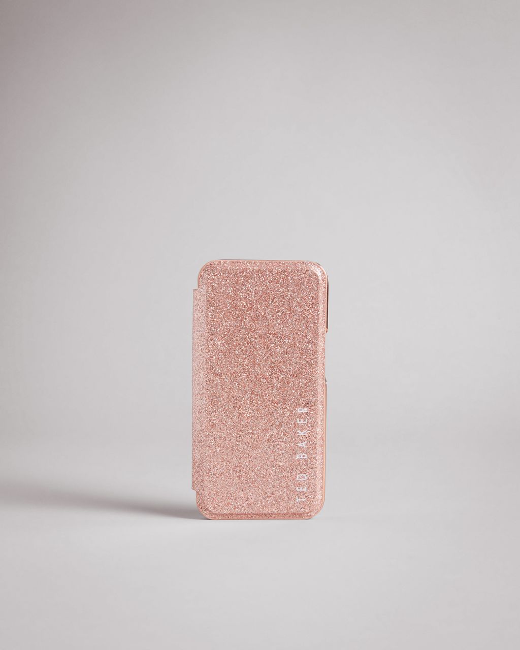 Glitter Iphone 13 Mirror Case in Baby Pink, Gllita