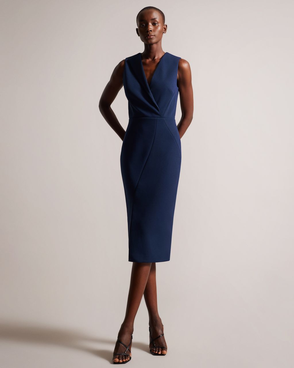 Ted Baker Women's Seam Detail Bodycon Dress In Blue, Tilolah