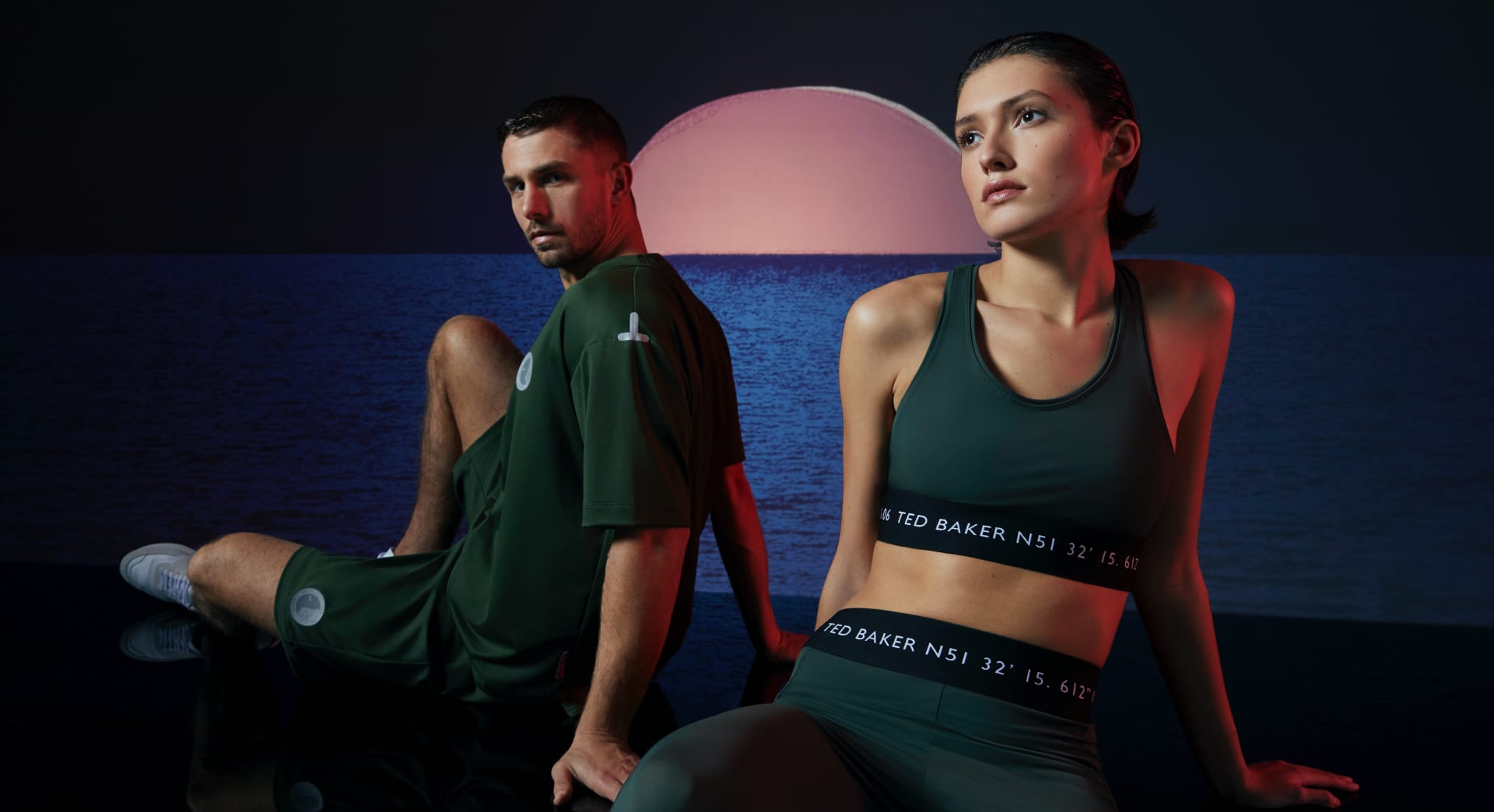 Athleisure - Man and Woman Double Shot