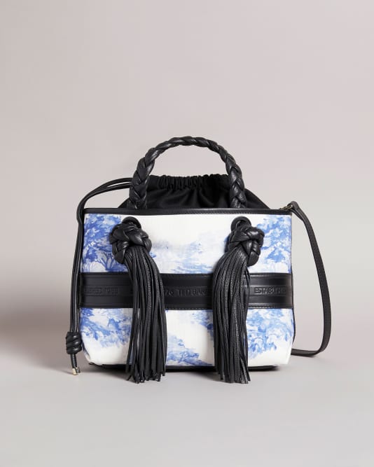Sadia New Romantic Tassel Mini Tote Bag