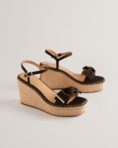 Woman in a espadrille sandals