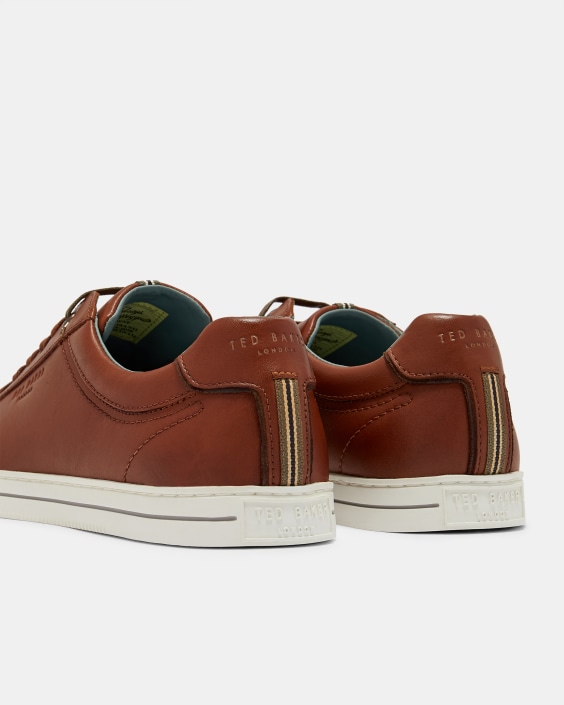 ted baker thawne leather trainer