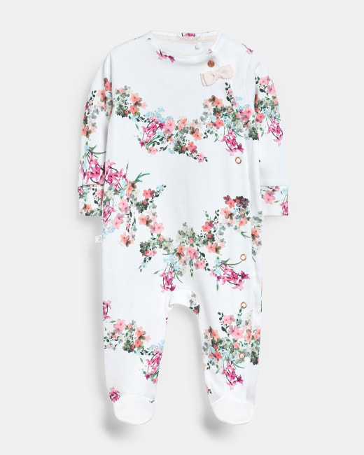 ted baker letter sleepsuit