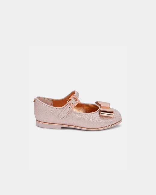 ted baker gold shoes