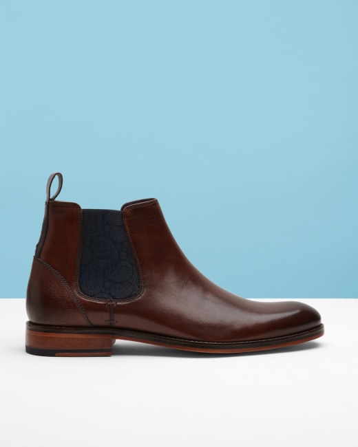 Leather Chelsea boots - Brown | Boots 