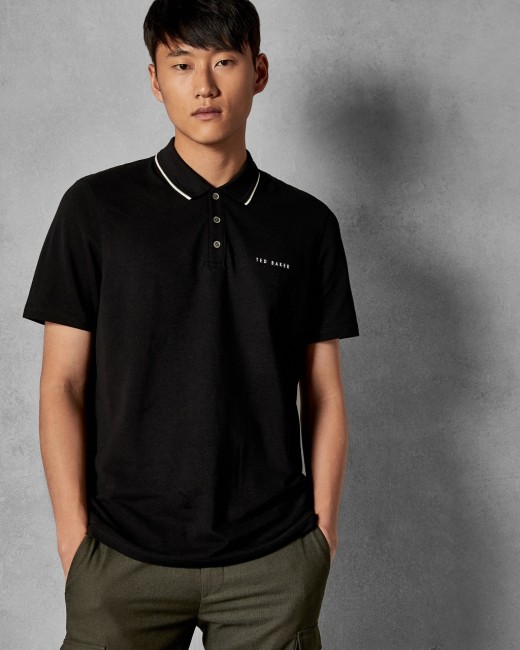 black polo shirt uk