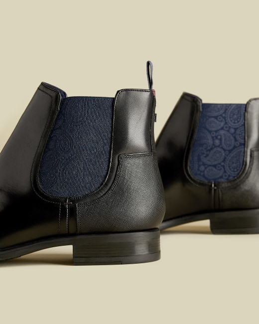 Leather Chelsea boots - Black | Boots 