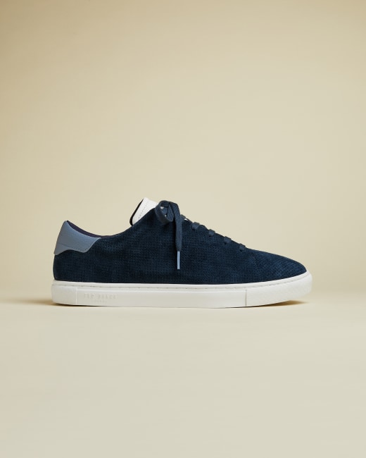 Suede casual trainers - Navy | Trainers 