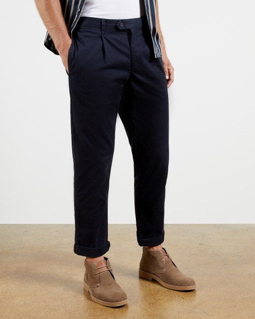 relaxed fit chinos mens