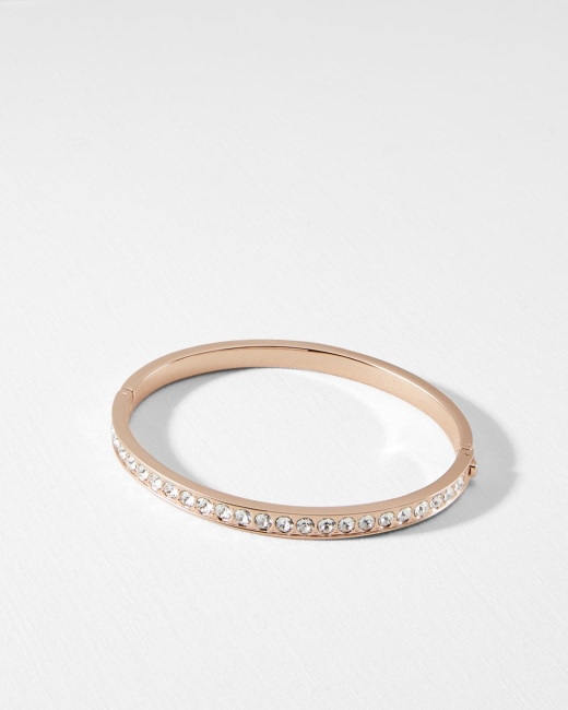 Bracelet avec cristaux Swarovski® - Transparent | Bracelets | Ted ...