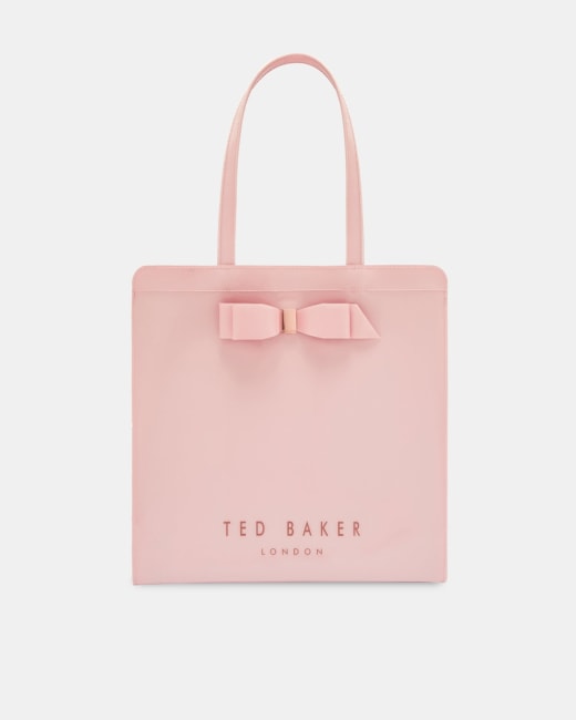 bioscoop Verenigen Stimulans Bow detail large icon bag - Light Pink | Bags | Ted Baker
