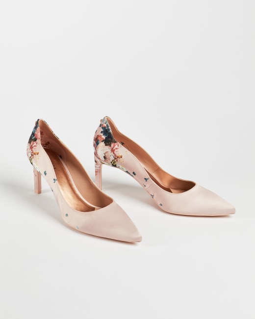 floral court shoes