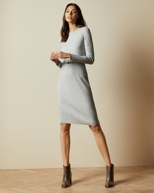 ted baker gray dress